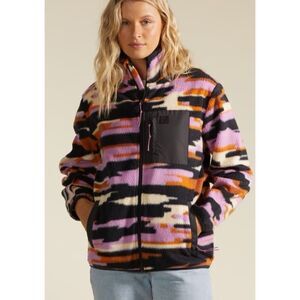 Billabong zip‎ up fleece size XS